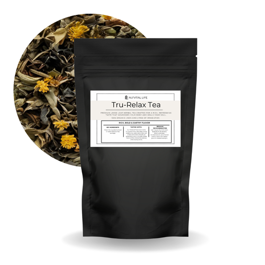 Tru-Relax Tea: Deep Relaxation, Nervous System Reset & Serene Mood