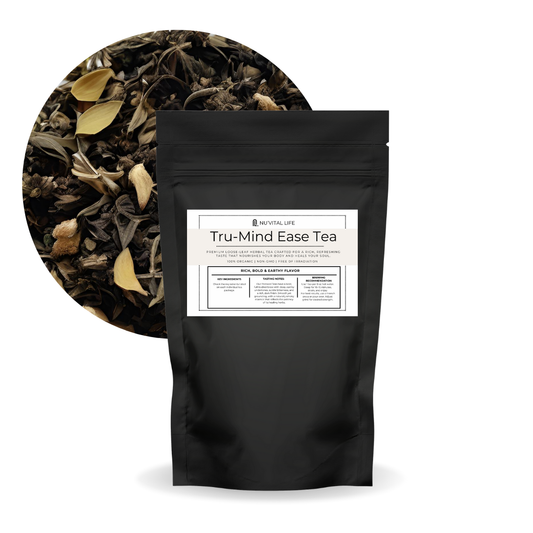 Tru-Mind Ease Tea: Emotional Balance, Stress Relief, Brain Fog & Cognitive Clarity